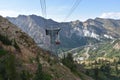 Aerial Tram at Snowbird Resort in Sandy, Utah Royalty Free Stock Photo