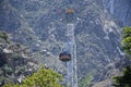 Aerial Tram Way at Mount San Jacinto in the Coachella Valley, Palm Springs, California