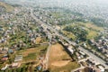 Aerial Urban Development in Third World Country