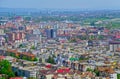 Aerial urban landscape