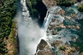 Aerial of the Victoria Falls Royalty Free Stock Photo