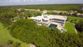 Aerial video of Deering Bay estates