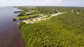 Aerial video of Deering Estate