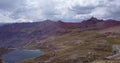 Aerial video in the Peruvian Andes. Ticlio mountain