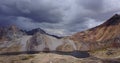 Aerial video in the Peruvian Andes. Ticlio mountain