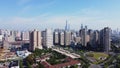Aerial video of Shanghai in daytime
