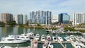 Aerial video The Vue Sarasota Bay