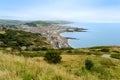 Aerial view of Aberystwyth - Wales, United Kingdom