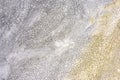 Aerial view of abstract mudcracks pattern Royalty Free Stock Photo