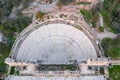 Aerial view of Acropolis of Athens, the Temple of Athena Nike, Parthenon, Hekatompedon Temple, Sanctuary of Zeus Polieus