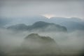 Aerial View across the Vinales Valley in Cuba. Royalty Free Stock Photo