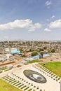 Aerial view of Addis Ababa Royalty Free Stock Photo