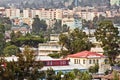 Aerial view of Addis Ababa Royalty Free Stock Photo