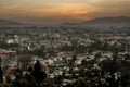 Aerial view of Addis Ababa Royalty Free Stock Photo