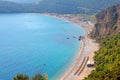 Famous Jaz Beach in Montenegro