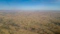 African landscapes from above. Royalty Free Stock Photo