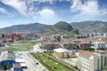 Aerial view on Afyonkarahisar city of Turkey