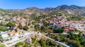 Aerial Agros village, Limassol, Cyprus