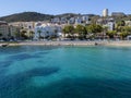 Aerial view of Ajaccio, Corsica, France. Royalty Free Stock Photo