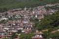 Aerial view of Akyaka. Mugla Province in southwestern Turkey.