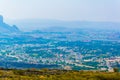 Aerial view of the Al Hamra town in Oman Royalty Free Stock Photo