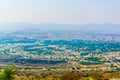 Aerial view of the Al Hamra town in Oman Royalty Free Stock Photo