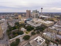 The Alamo Mission aerial view, San Antonio, Texas, USA Royalty Free Stock Photo