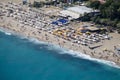 Aerial View of Alanya Town in Antalya