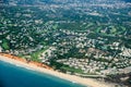 Aerial View of the Algarve Coast, Portugal