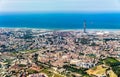 Aerial view of Algiers, the capital of Algeria Royalty Free Stock Photo