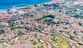 Aerial view of Algiers, the capital of Algeria Royalty Free Stock Photo