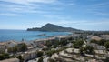 Aerial view of Altea Royalty Free Stock Photo