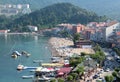 Aerial view of Amasra, Turkey