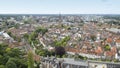 Aerial view on Amersfoort Royalty Free Stock Photo