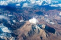 Andes mountain range Royalty Free Stock Photo