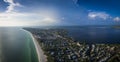 Aerial view of Anna Maria Island Royalty Free Stock Photo