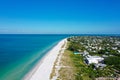 Aerial View of Anna Maria Island, Florida Royalty Free Stock Photo