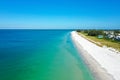 Aerial View of Anna Maria Island, Florida Royalty Free Stock Photo