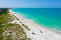 Aerial View of Anna Maria Island, Florida Royalty Free Stock Photo