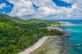 Aerial View: Anse Severe, La Digue