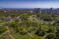 Aerial View of Arboretum Peremohy Odessa