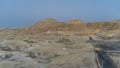 Aerial view of the archaeological site in Luxor. Royalty Free Stock Photo