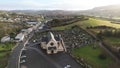 Aerial view of Ardara in County Donegal - Ireland