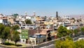 Aerial view of Arequipa city in Peru