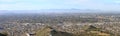 Aerial view of Arizona Capital City of Phoenix from South Mountain