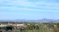 Aerial view of Arizona Capital City of Phoenix from South Mountain Royalty Free Stock Photo
