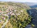 Aerial view of Arsos village, Limassol, Cyprus Royalty Free Stock Photo