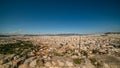 Aerial view of Athens city, from Parthenon Acropolis, Greece Royalty Free Stock Photo