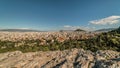 Aerial view of Athens city, from Parthenon Acropolis, Greece Royalty Free Stock Photo