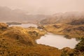 Aerial View Of Atillo Lagoon, Ecuador